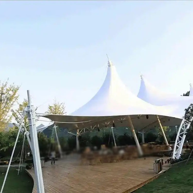 安宁市膜结构景观棚