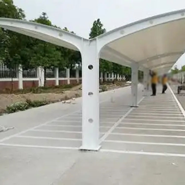 安宁市膜结构电动车棚