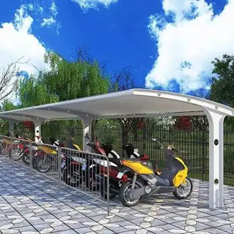 安宁市膜结构电动车棚